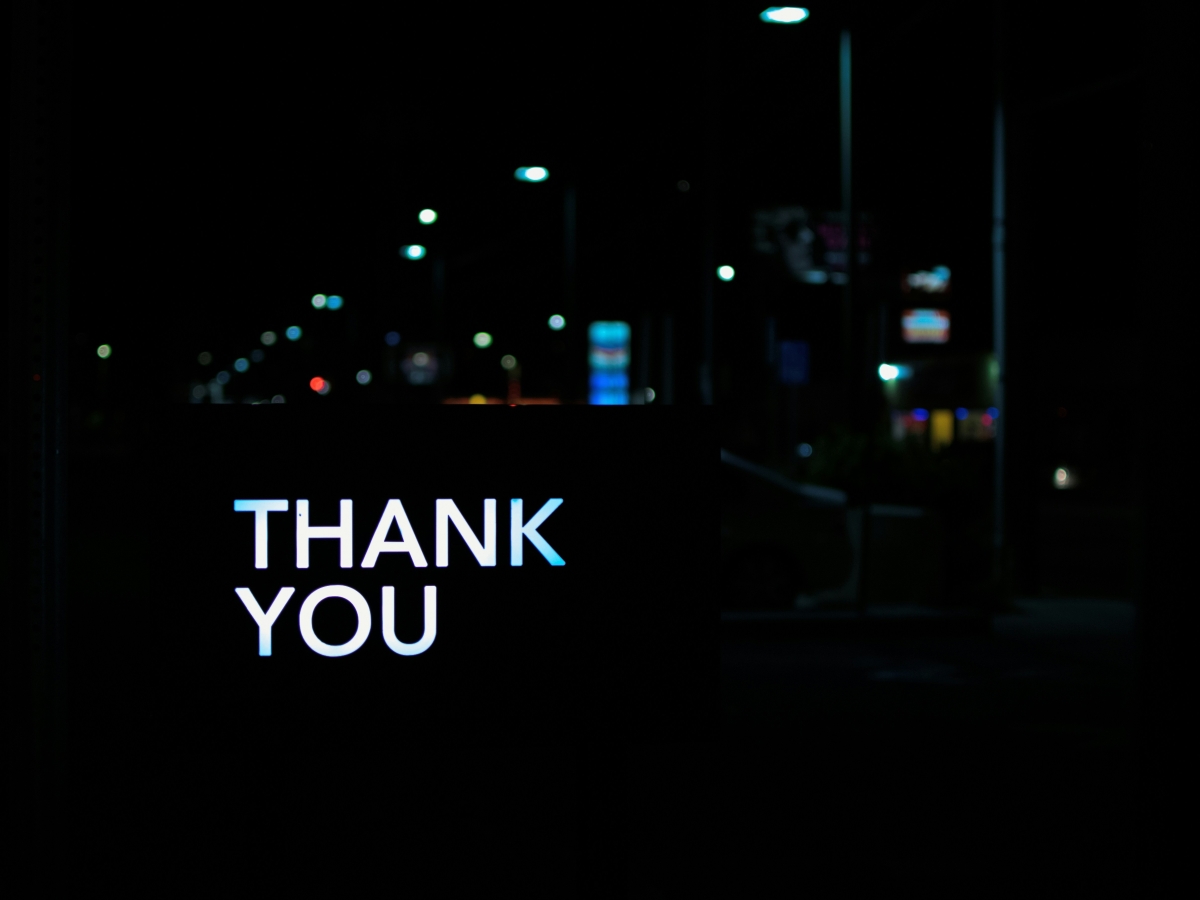 Thank you to IA for helping me create quality websites
