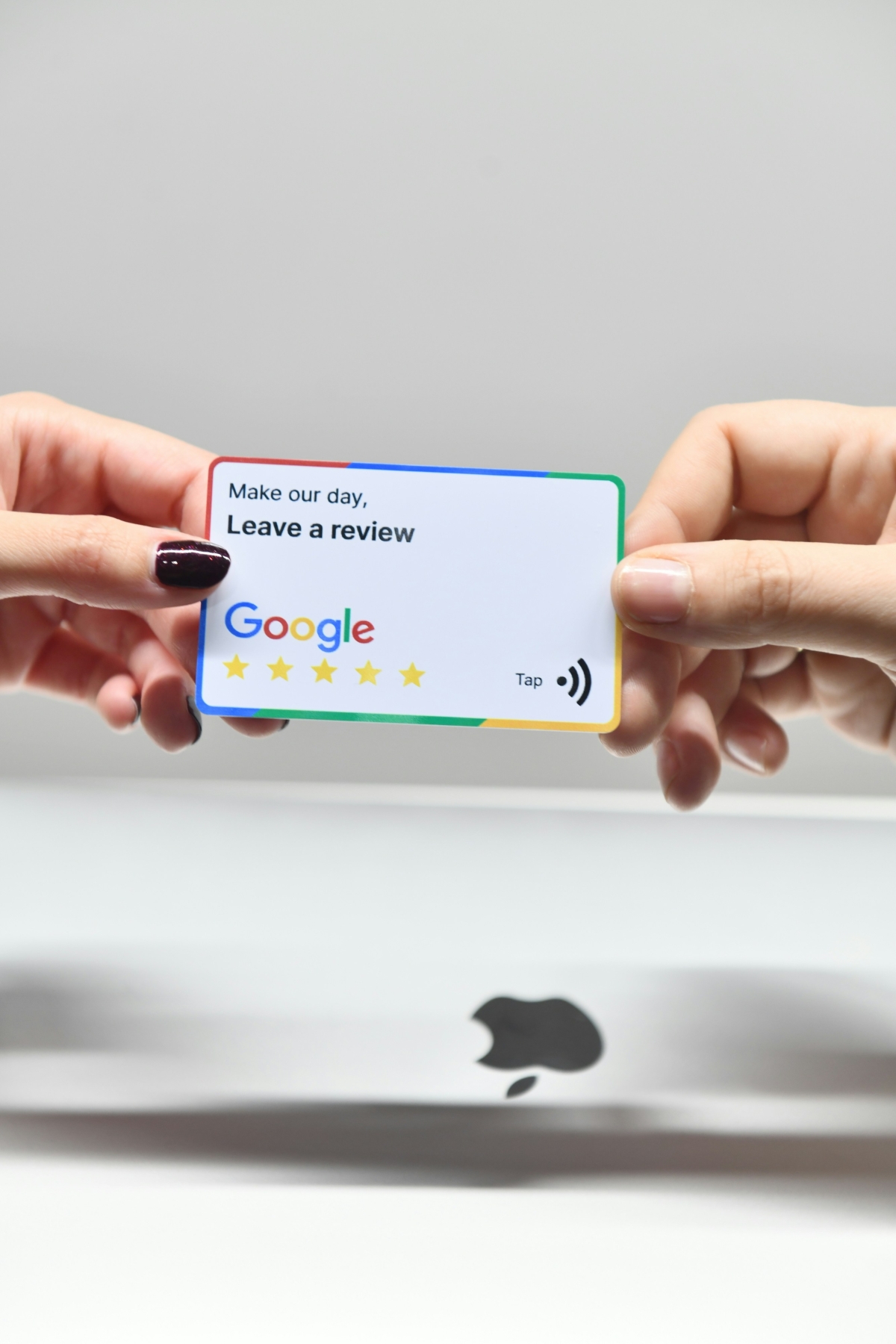 Give customers a link to review your business on Google