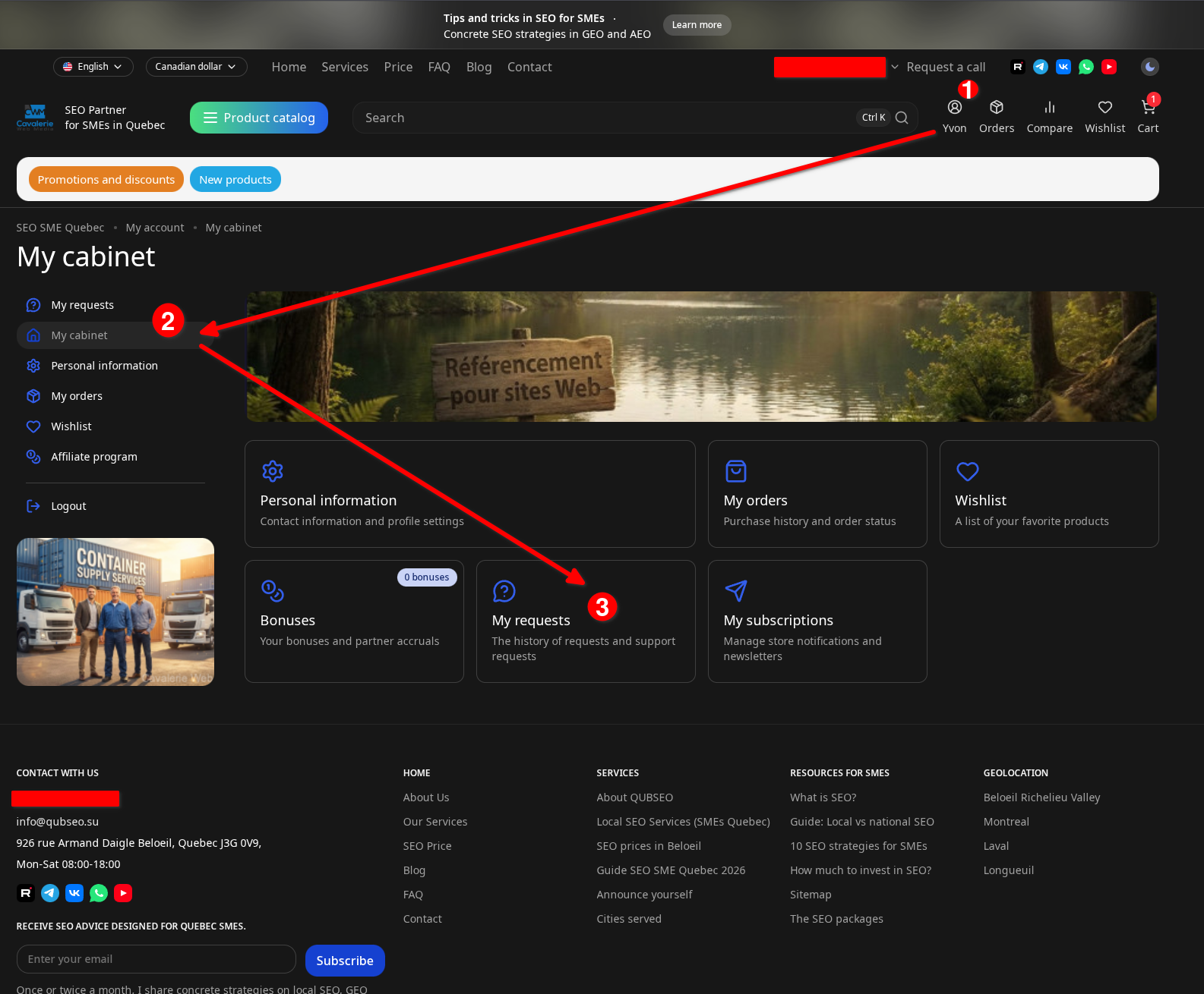 SEO, AEO, GEO Local pour PME au Québec et ailleurs