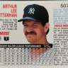 Коллекционная бейсбольная карточка 1992 года № 507 Ли Геттермана
